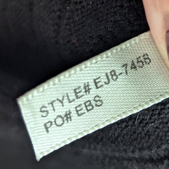 Eliza J Black Dress with 3/4 sleeve Size Large - Picture 12 of 13